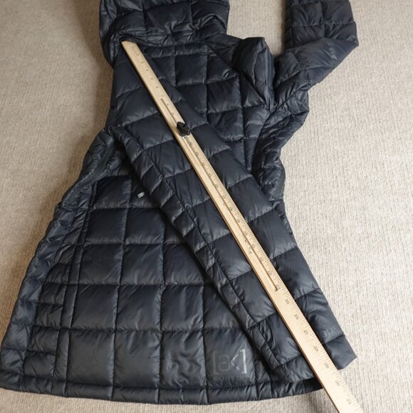 Burton Womens Jacket Medium Black Puffer Down Filled [AK] Removable Hood - Picture 10 of 14